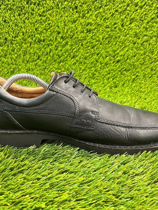 Ecco Seattle Apron Toe Mens Size 8.5 Black Casual Classic Oxford Shoes main image 10
